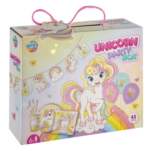 Unicorn Kalaspaket för 6-pers