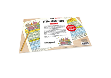 Stad-Land-Flod Spelblock