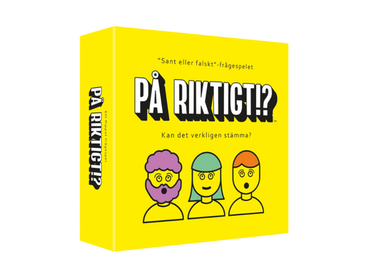 Sällskapsspel - På riktigt!?