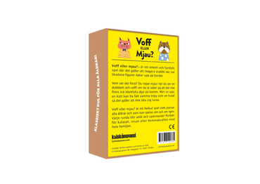 Sällskapsspel - Voff eller Mjau?
