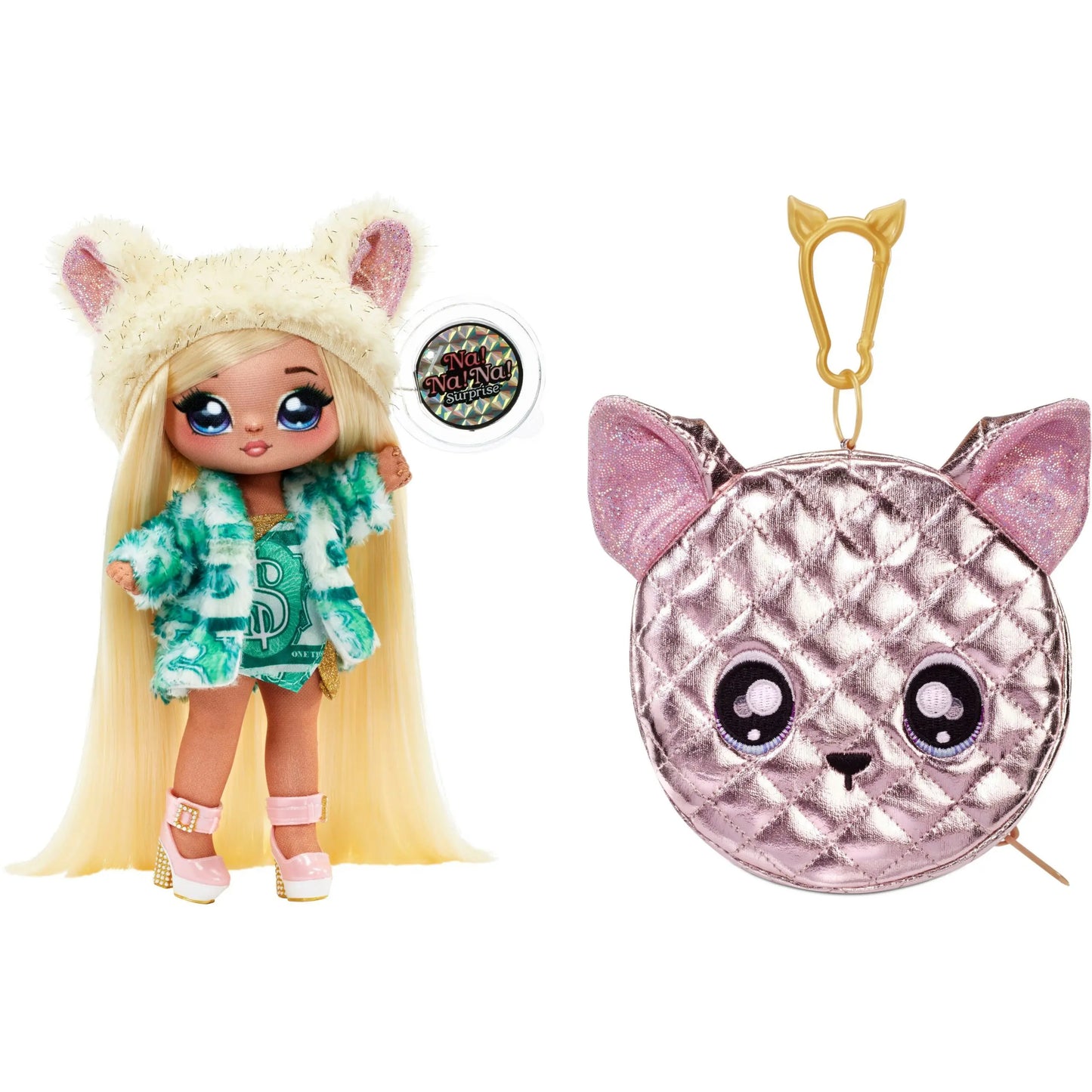 Na! Na! Na! Surprise Docka + Väska 2in1 Pom Doll Glam