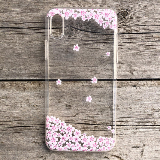 Magnolia mobile phone case for iPhone X/XS