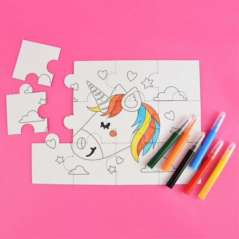 Unicorn Paint Yourself Pussel
