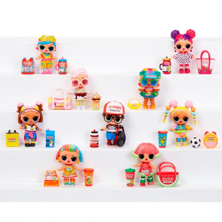 L.O.L. Loves Mini Sweets X HARIBO Dolls PDQ -Collect Your Cravings