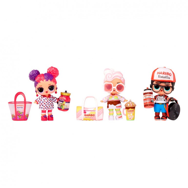 L.O.L. Loves Mini Sweets X HARIBO Dolls PDQ -Collect Your Cravings