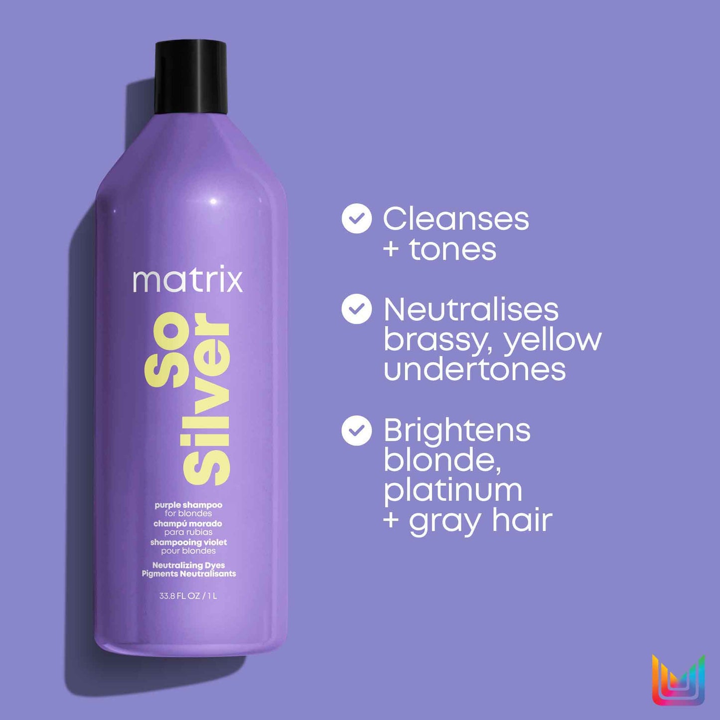 Matrix Biolage So Silver Shampoo 1000ml