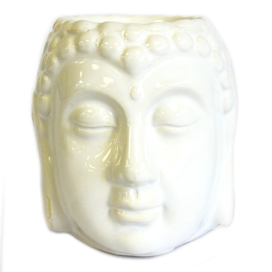 Ancient Wisdom Aromalampa Buddha - White