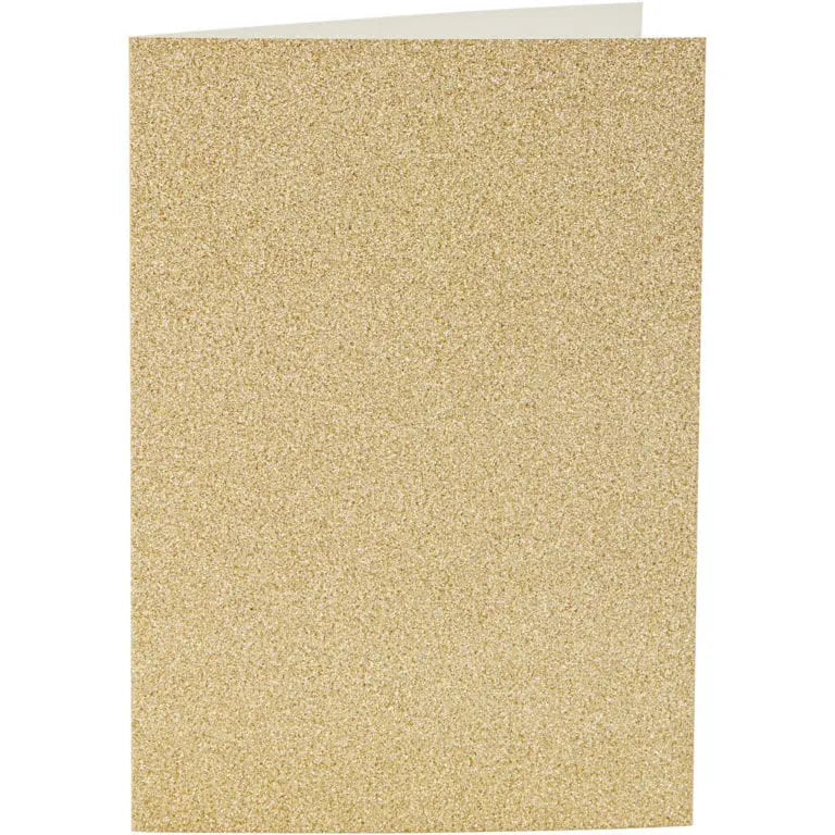 Card Making Guld Glitter