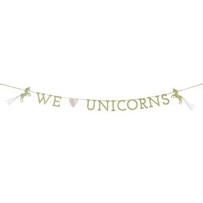 Talking Tables Girlang Unicorn - We Heart Unicorns