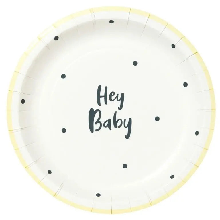 Talking Tables Papperstallrikar Hey Baby