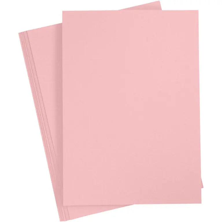 Enfärgat Papper Card Making Rosa