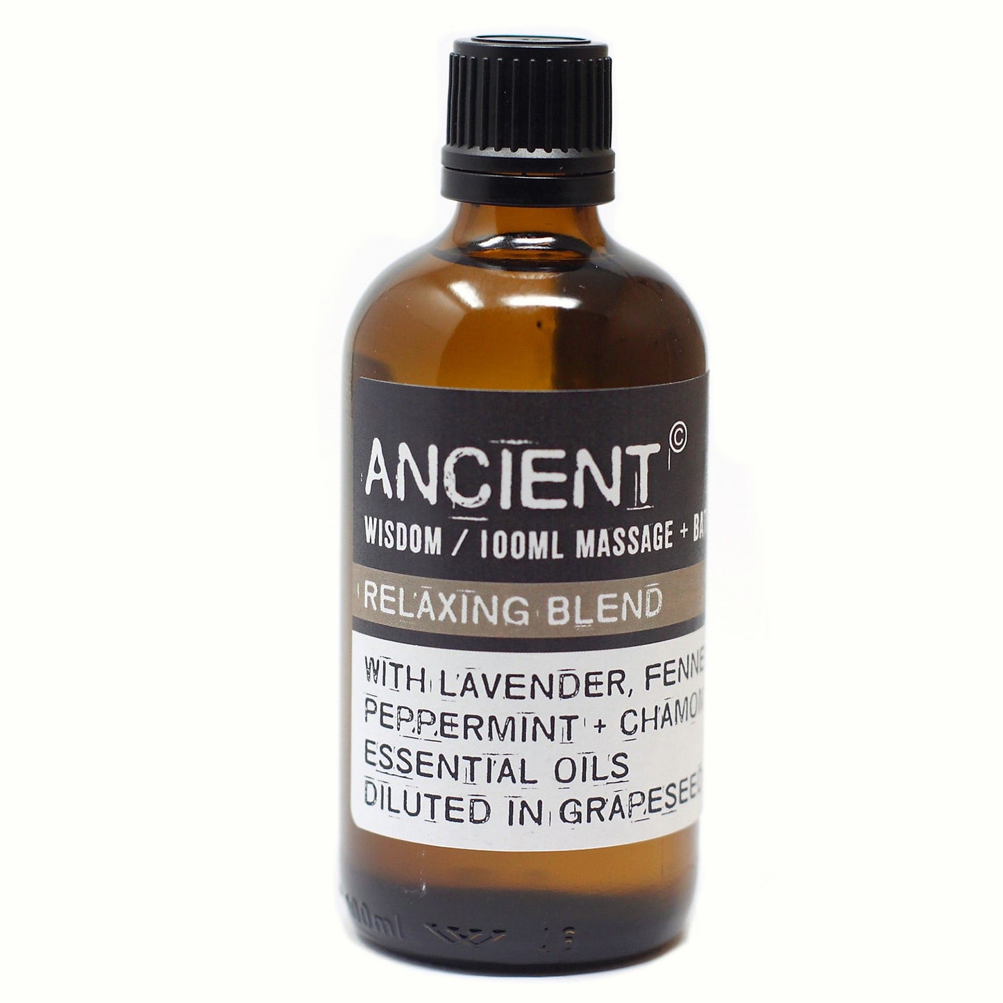 112150-1 Relaxing Blend Eteriska Kropps- Och Massageoljor För Aromaterapi 100 ml - Ancient Wisdom