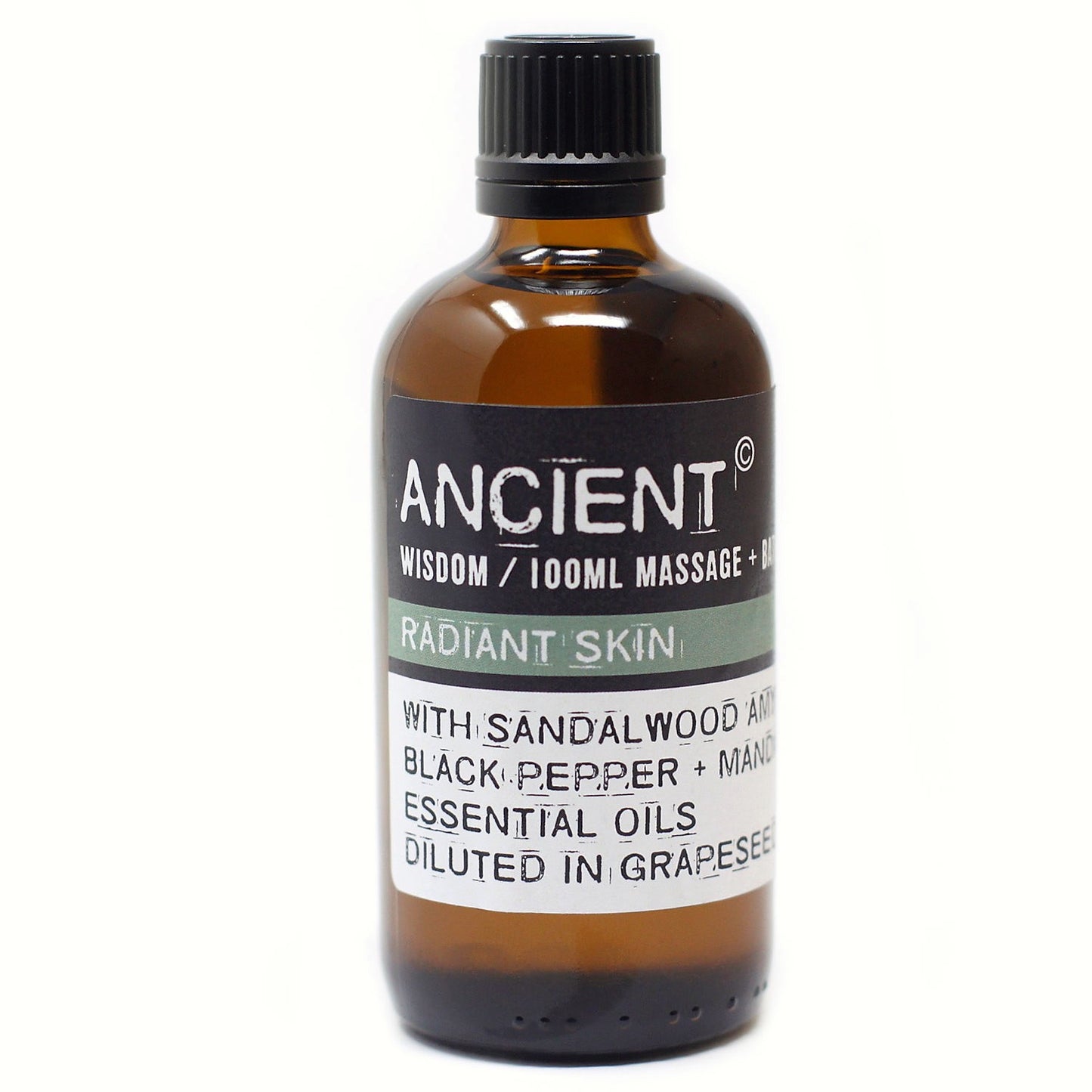 112150-3 Radiant Skin Eteriska Kropps- Och Massageoljor För Aromaterapi 100 ml - Ancient Wisdom