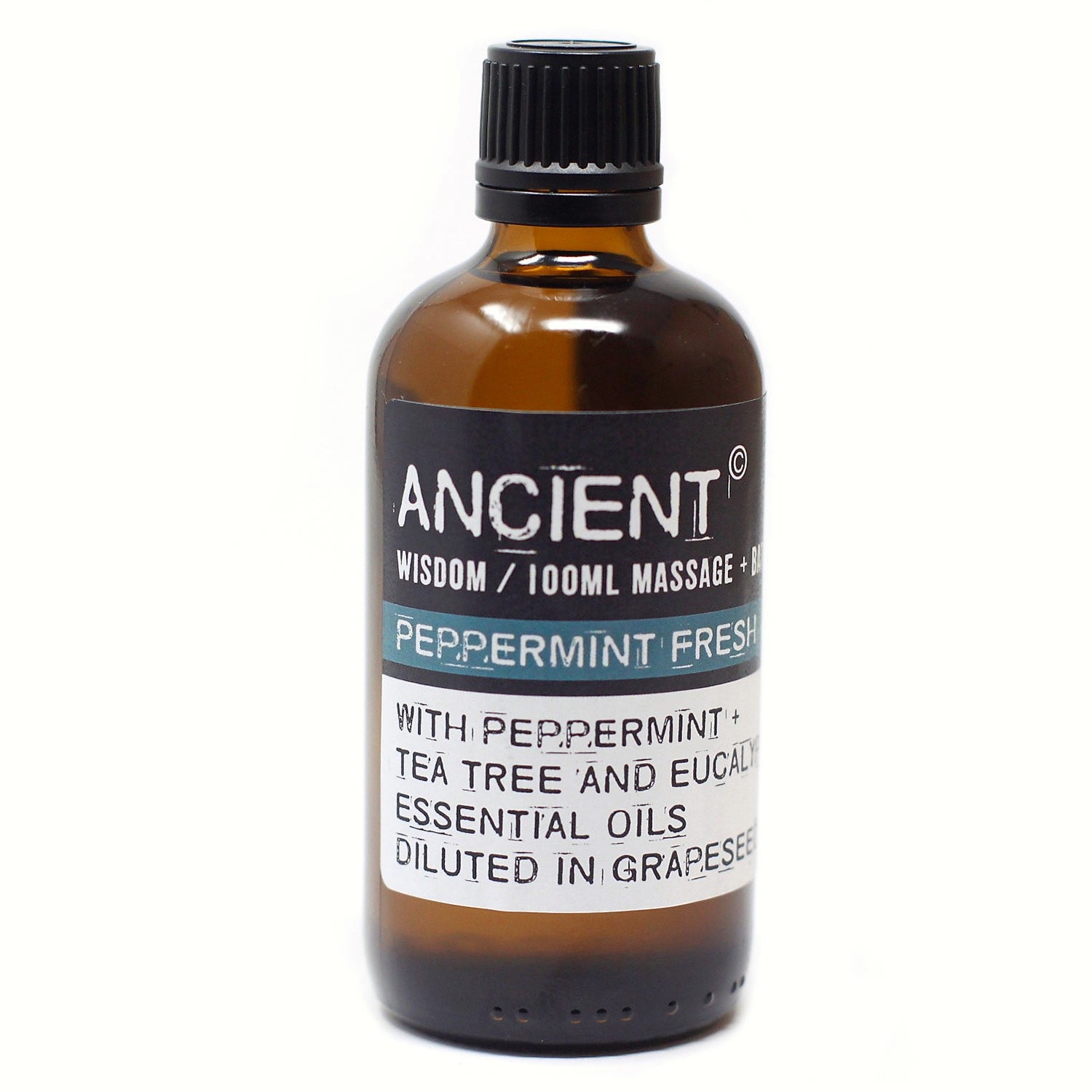 112150-6 Peppermint Fresh Eteriska Kropps- Och Massageoljor För Aromaterapi 100 ml - Ancient Wisdom