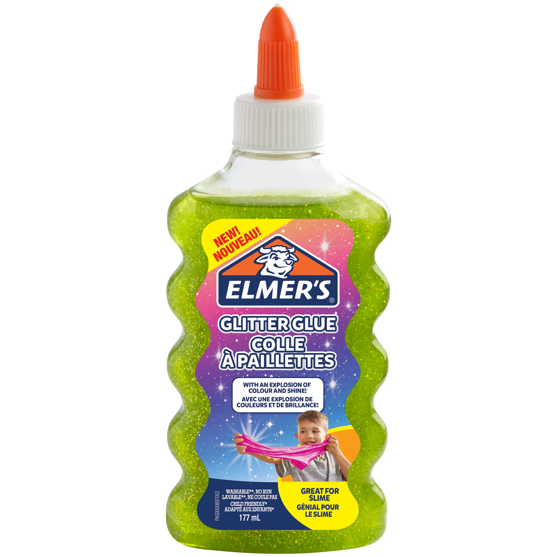 112358-6 Elmer’s Glitter Färg 177 ml PVA Lim Till Slime