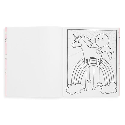 OOLY Målarbok Enchanting Unicorns