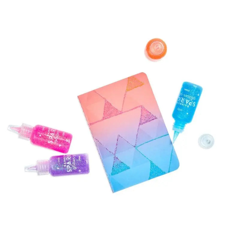 OOLY Glitter glue Rainbow Sparkle Glitter Glue 6x20 ml