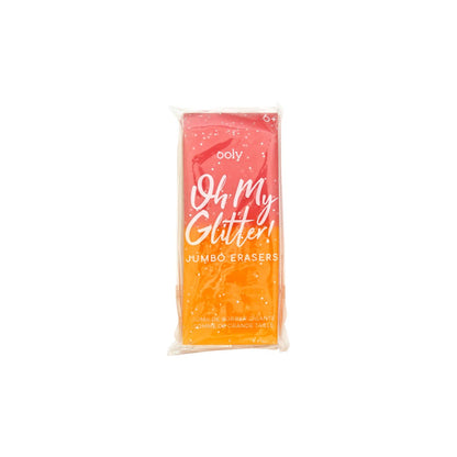 112637-9 OOLY Suddgummi Oh My Glitter Jumbo Erasers