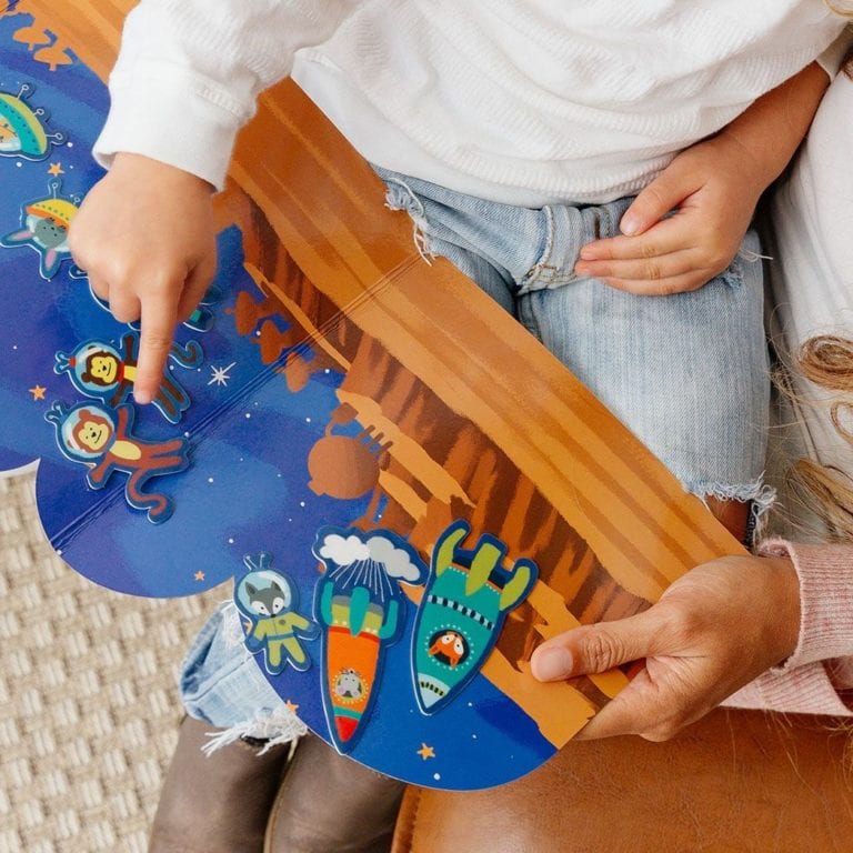 Aktivitets Kit med Flyttbara Klistermärken