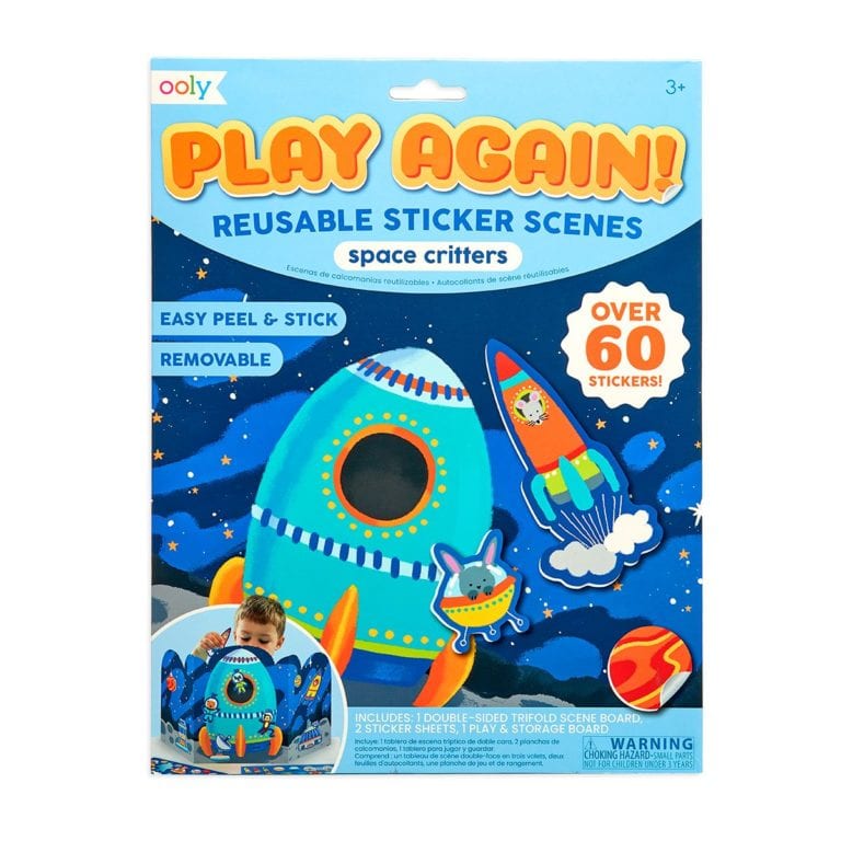 Aktivitets Kit med Flyttbara Klistermärken