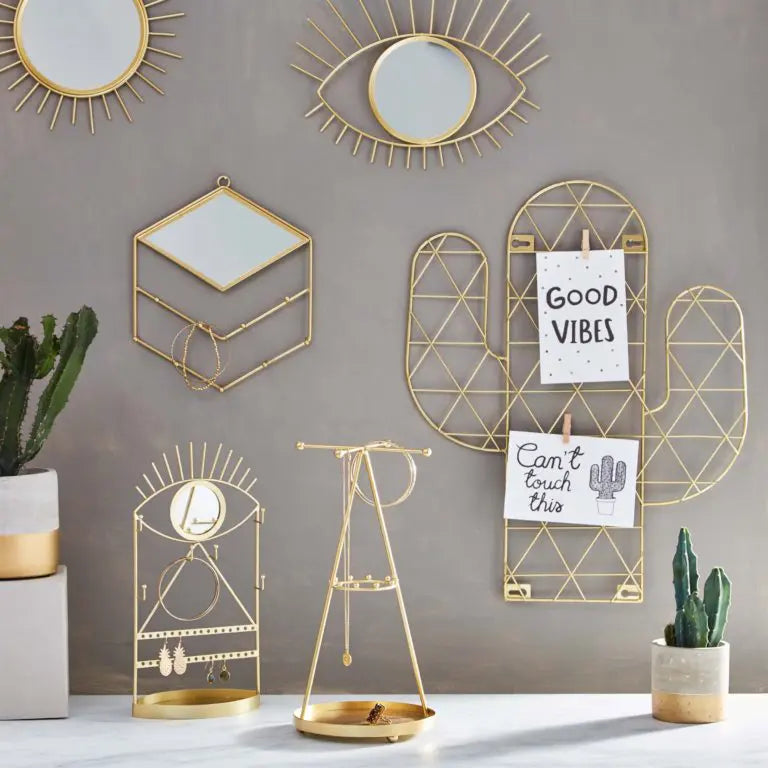 Sass & Belle Spegel Gold Tribal Eye