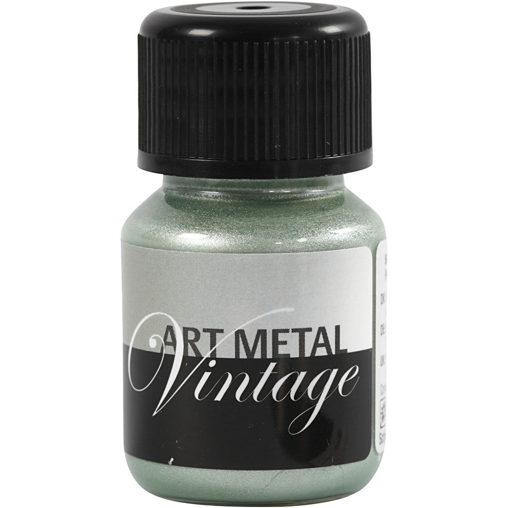 Schjerning Art Metal Vintage Högkvalitativ Vattenbaserad Metallic Färg