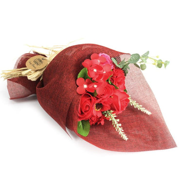 Tvålblommor Röd Bukett