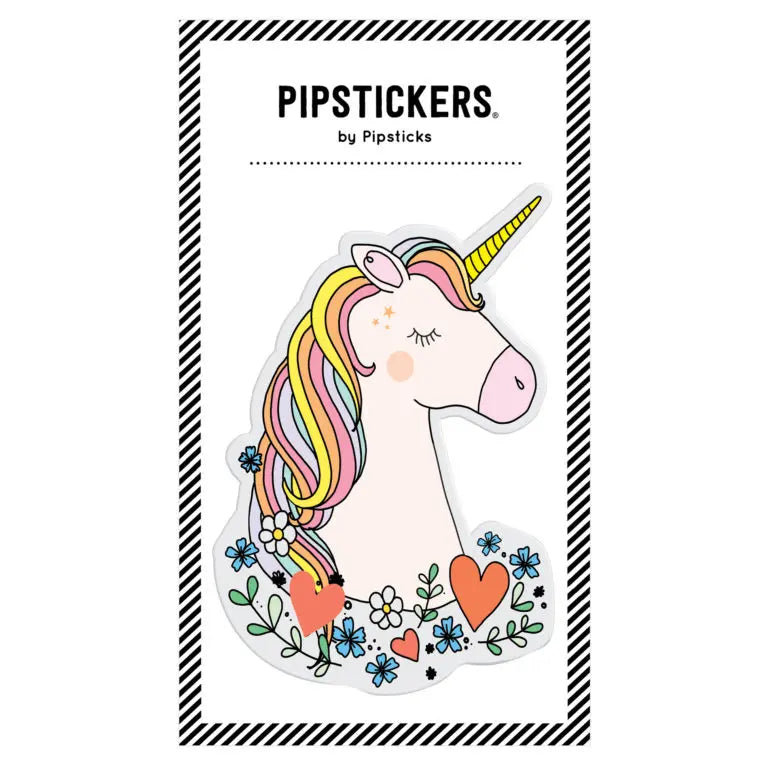 PIPSTICKERS Klistermärken Big Puffy Unicorn – Hurryskurry.com