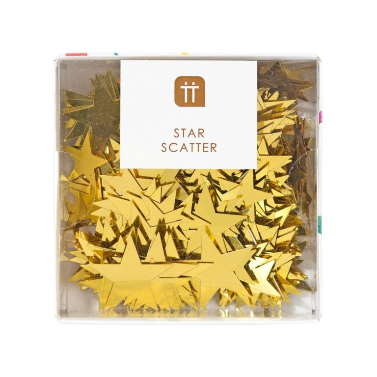 Talking Tables Bordskonfetti Lyx Stjärnor i Guld