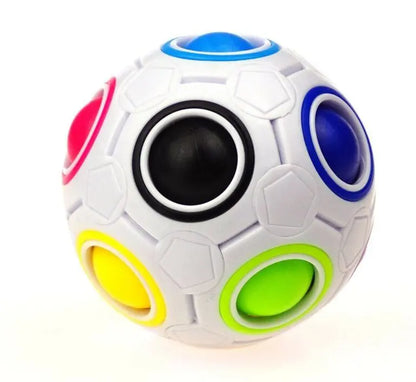 Rainbow Puzzle Ball Fidget Toy