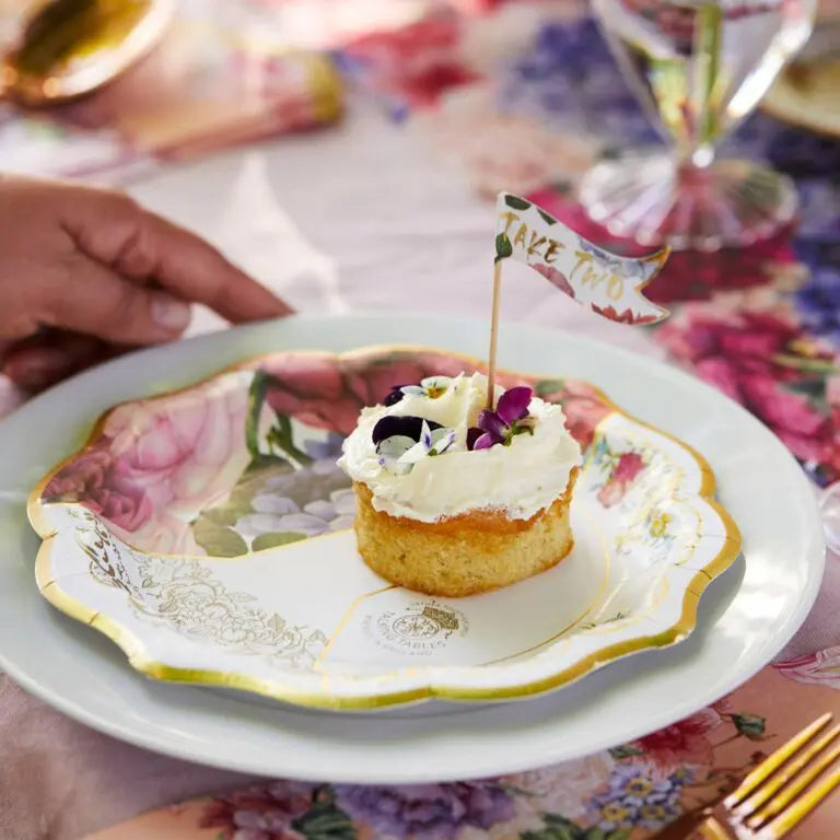 Truly Scrumptious vintage pappersstallrikar