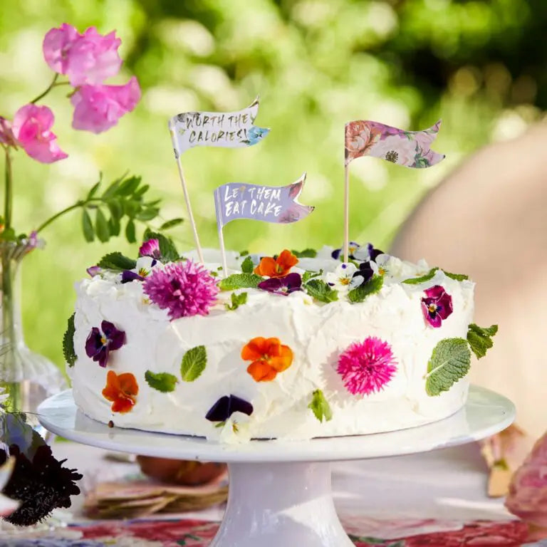 Truly Scrumptious vintage canapéflaggor