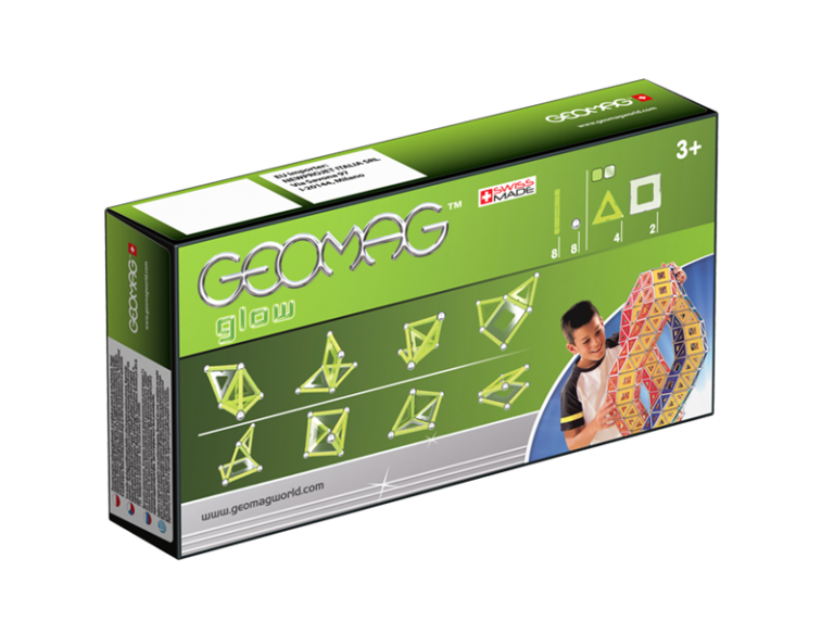 Geomag Glow Konstruktionsleksak Självlysande Magnetiska