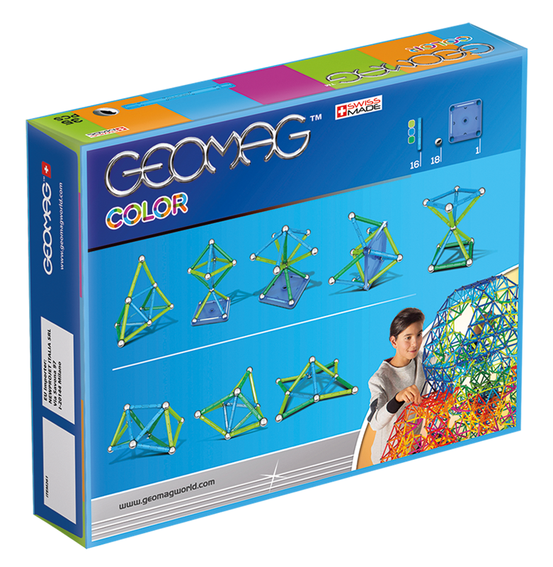Geomag Konstruktionsleksak Magnetiska Delar, 35 st