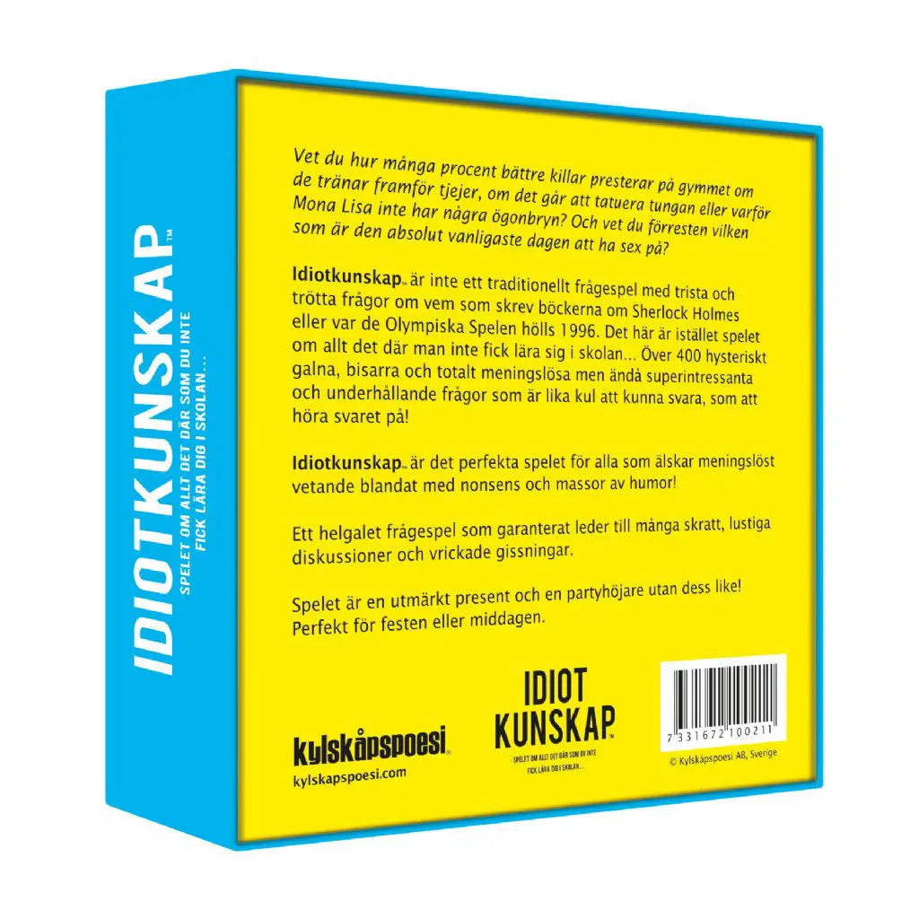 Sällskapsspel Idiotkunskap