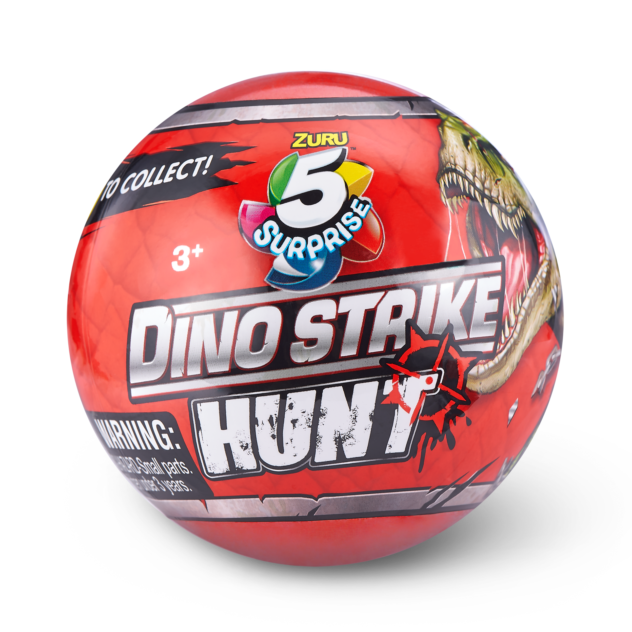 Zuru 5 Surprises Dino Strike Hunt - Överraskningsboll