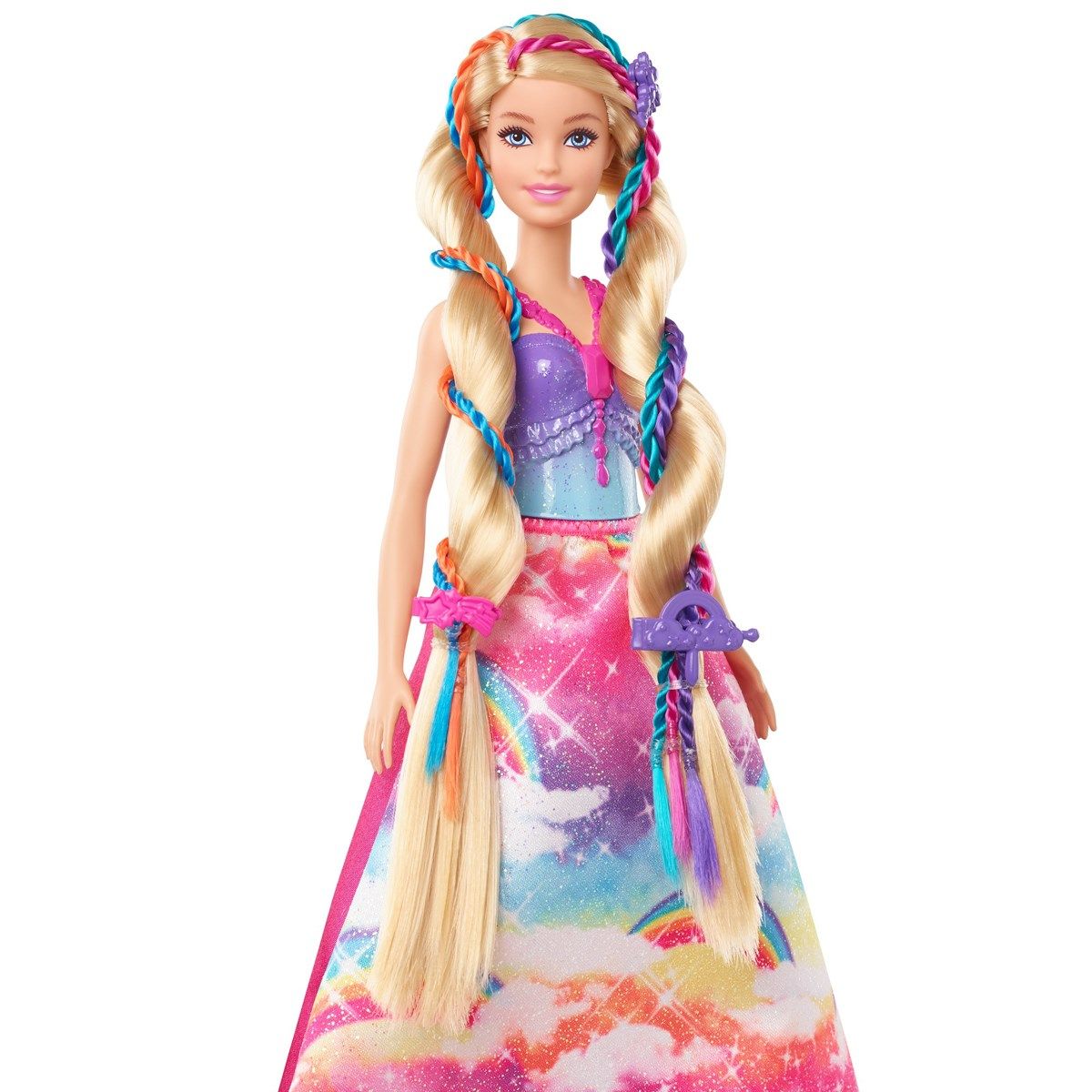 Barbie Docka Dreamtopia Twist ‘n Style™ Hårstyling - Set