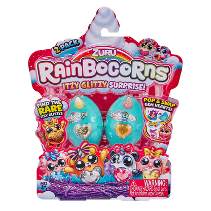Zuru RainBoCorns, Itsy Glitzy 2-Pack