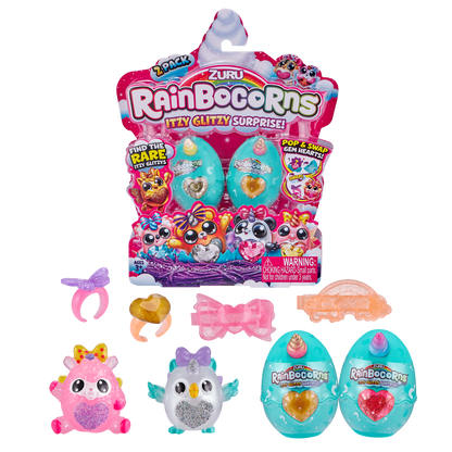 Zuru RainBoCorns, Itsy Glitzy 2-Pack