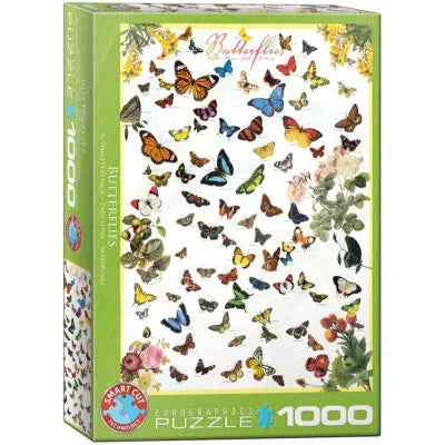 EuroGraphics Pussel Butterflies 1000 bitar