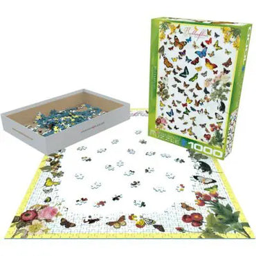 EuroGraphics Pussel Butterflies 1000 bitar