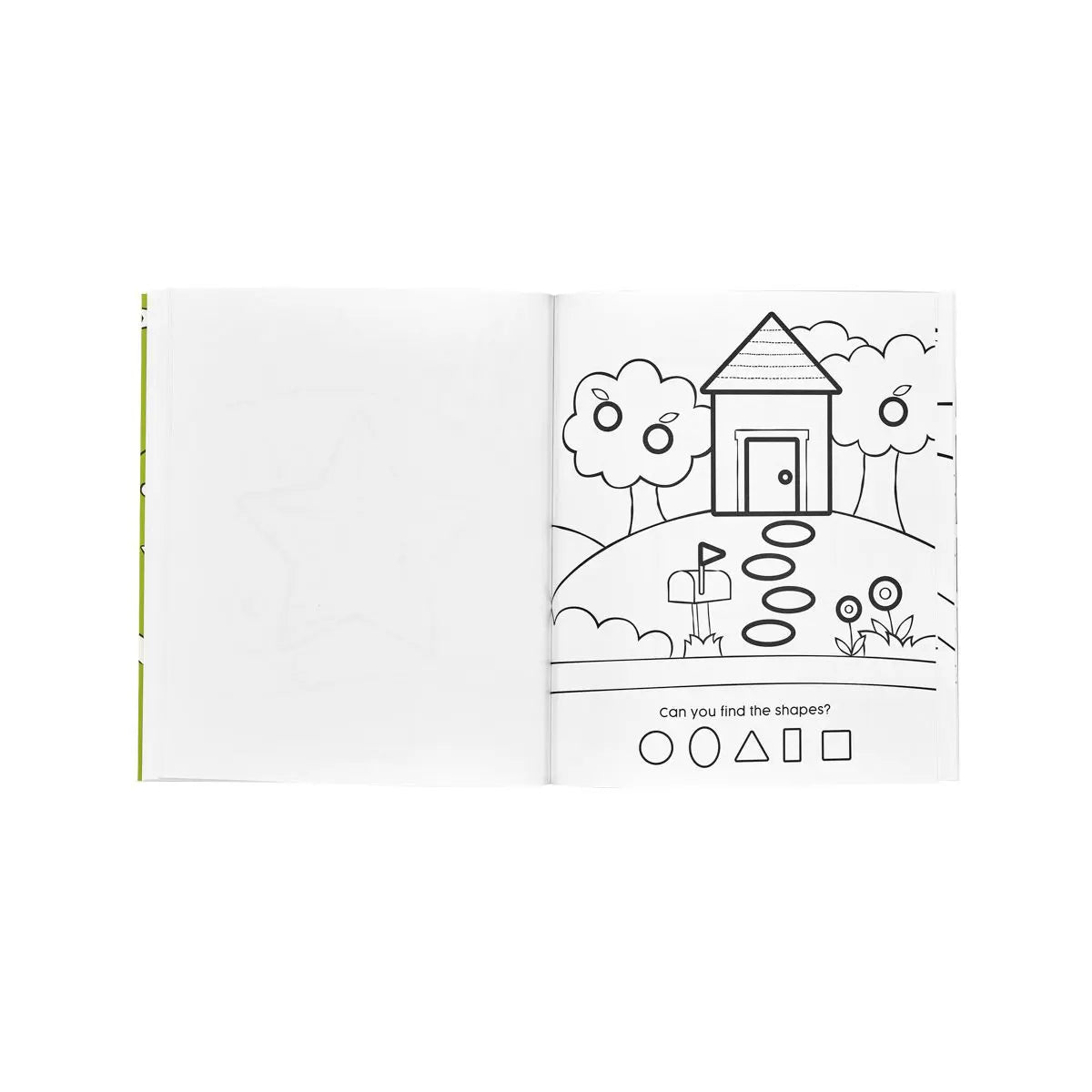 OOLY Målarbok 123 Shapes and Numbers Toddler