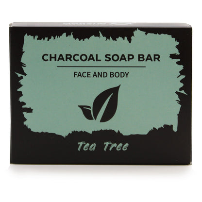 Ancient Wisdom Vegan Handgjord Charcoal Tvål - Tea Tree