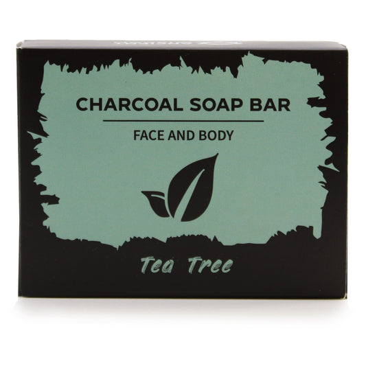Ancient Wisdom Vegan Handgjord Charcoal Tvål - Tea Tree