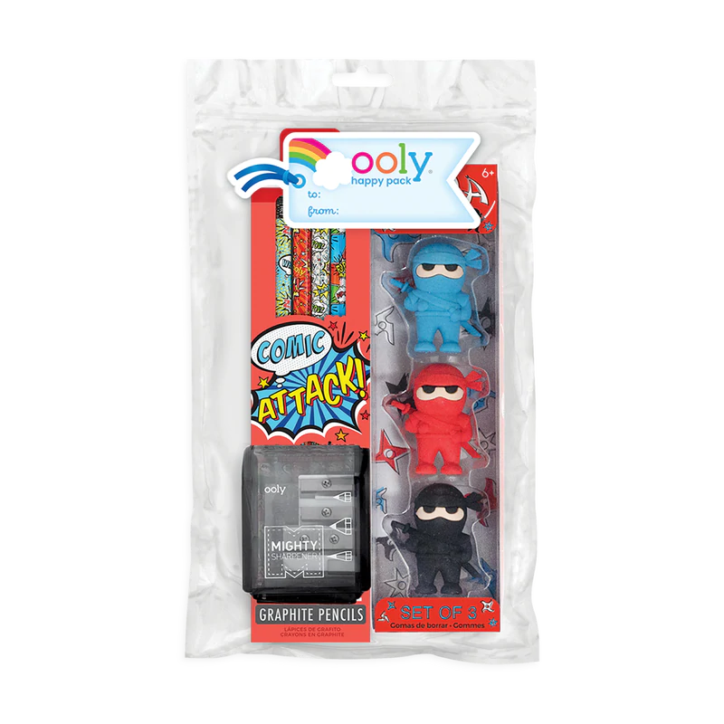 Ooly- Comic Attack Gift Set
