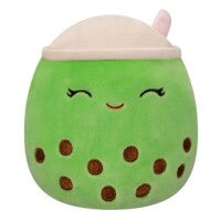 Squishmallows Flip A Mallows Official Kellytoy Kachina the Kiwi/Sevda the Boba 13 cm