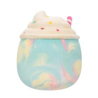 Squishmallows Flip A Mallows Official Kellytoy Kelen the Rainbow Frappe/Rease the Cinnamon  13 cm
