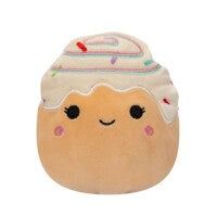 Squishmallows Flip A Mallows Official Kellytoy Kelen the Rainbow Frappe/Rease the Cinnamon  13 cm