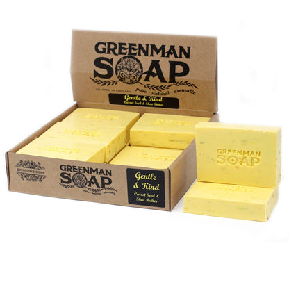 Ancient Wisdom Soap Greenman Morning Fresh Frankincense &amp; Bergamot 100 g