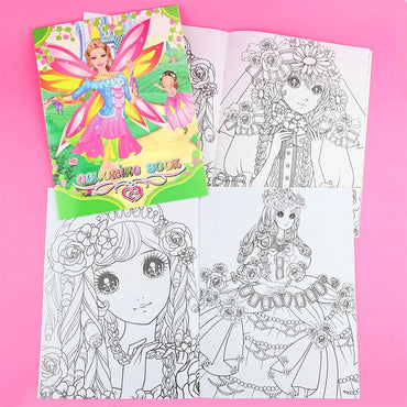Målarbok Princess